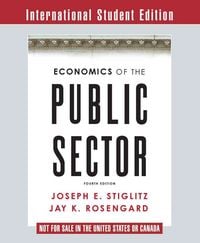 Produktbild: Economics of the Public Sector 4e