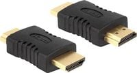 Bild vom Artikel Delock 65508 HDMI Adapter [1x HDMI-Stecker - 1x HDMI-Stecker] Schwarz vergoldete Steckkontakte vom Autor 