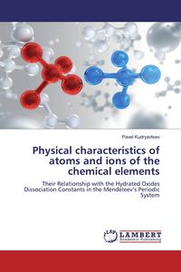 Produktbild: Physical characteristics of atoms and ions of the chemical elements