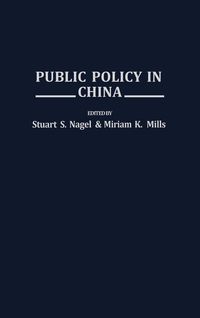 Produktbild: Public Policy in China