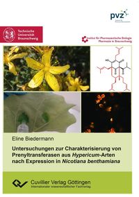 Bild vom Artikel Untersuchungen zur Charakterisierung von Prenyltransferasen aus Hypericum-Arten nach Expression in Nicotiana benthamiana vom Autor Eline Biedermann