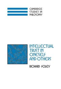 Produktbild: Intellectual Trust in Oneself and Others