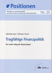 Produktbild: Tragf&auml;hige Finanzpolitik