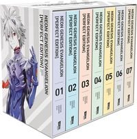 Produktbild: Neon Genesis Evangelion &ndash; Perfect Edition, B&auml;nde 1-7 im Sammelschuber mit Extras