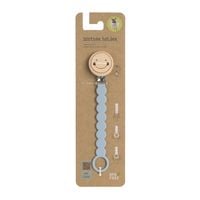 Produktbild Soother Holder Wood/Silicone Tiny Smile