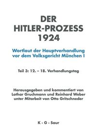 Produktbild: Hitler-Proze&szlig; 1924 Tl.3