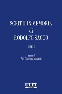 Produktbild: Scritti in onore di Rodolfo Sacco