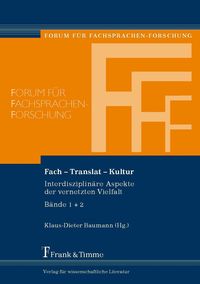Produktbild: Fach - Translat - Kultur