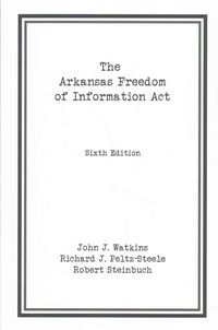 Produktbild: Arkansas Freedom Of Info Act