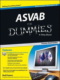 Produktbild: Asvab For Dummies Premier Plus