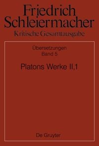 Produktbild: Platons Werke II,1, Berlin 1805. 1818