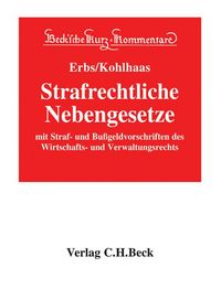 Produktbild: Strafrechtliche Nebengesetze
