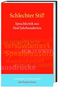 Produktbild: Schlechter Stil!