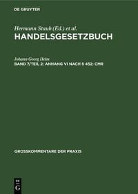 Produktbild: Anhang VI nach &sect; 452: CMR