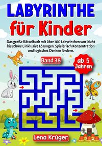 Produktbild: Labyrinthe f&uuml;r Kinder ab 5 Jahren - Band 38