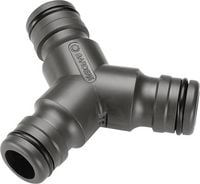 Produktbild: Gardena 02833-20 Kunststoff Y-St&uuml;ck Steckkupplung Profi-System