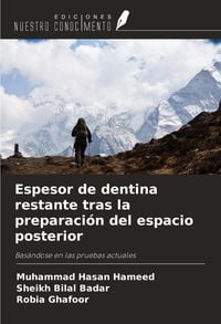 Produktbild: Espesor de dentina restante tras la preparaci&oacute;n del espacio posterior