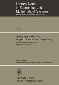 Produktbild: Computing Methods in Applied Sciences and Engineering