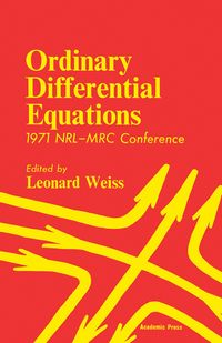 Produktbild: Ordinary Differential Equations