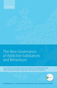 Produktbild: New Governance of Addictive Substances and Behaviours