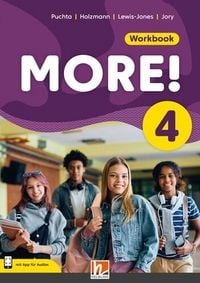 Produktbild: MORE 4 (Lehrplan 2023), Workbook mit E-Book+