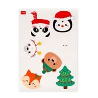 Produktbild: Legami Window-Wow - 35 Aufkleber - Weihnachten