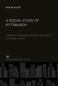 Produktbild: A Social Study of Pittsburgh