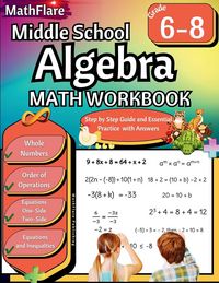 Produktbild: Middle School Algebra Workbook 6th to 8th Grade