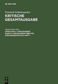 Produktbild: Vorlesungen &uuml;ber die Kirchengeschichte