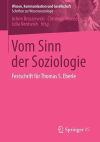 Produktbild: Vom Sinn der Soziologie