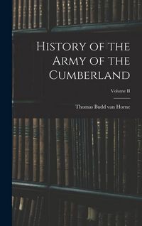 Produktbild: History of the Army of the Cumberland; Volume II