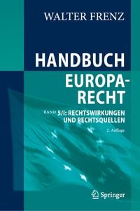Produktbild: Handbuch Europarecht