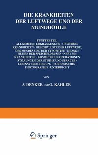 Produktbild: Die Krankheiten der Luftwege und der Mundh&ouml;hle