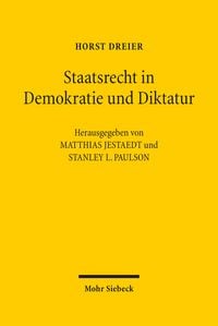Produktbild: Staatsrecht in Demokratie und Diktatur
