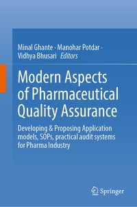 Produktbild: Modern Aspects of Pharmaceutical Quality Assurance