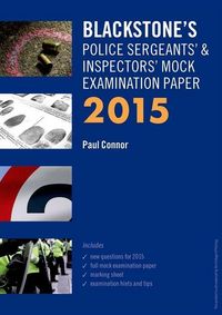 Produktbild: Connor, P: Blackstone's Police Sergeants' & Inspectors' Mock