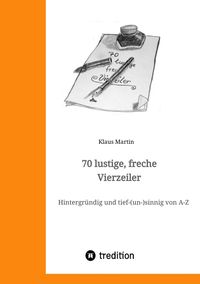 Produktbild: 70 lustige, freche Vierzeiler