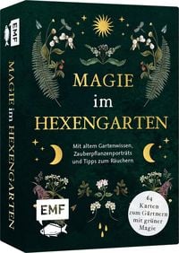 Produktbild: Kartenset: Magie im Hexengarten &ndash; 64 Karten zum G&auml;rtnern mit gr&uuml;ner Magie