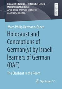 Produktbild: Holocaust and Conceptions of German(y) by Israeli learners of German (DAF)