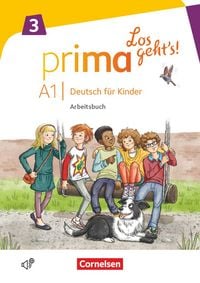 Produktbild: Prima - Los geht's! Band 3 - Arbeitsbuch mit Audio-CD