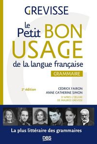 Produktbild: Grevisse petit bon usage de la