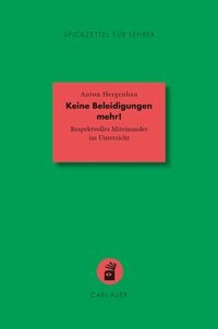 Produktbild: Keine Beleidigungen mehr!