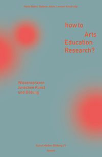 Produktbild: How to Arts Education Research?
