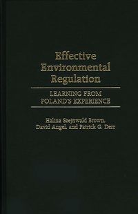 Produktbild: Effective Environmental Regulation