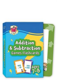 Produktbild: Addition & Subtraction Games Flashcards for Ages 7-8 (Year 3)