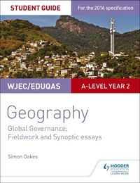 Produktbild: WJEC/Eduqas A-level Geography Student Guide 5: Global Governance: Change and challenges; 21st century challenges
