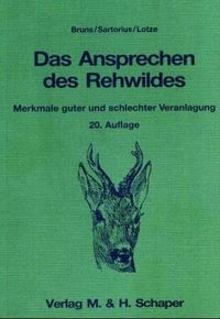 Produktbild: Das Ansprechen des Rehwildes