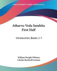 Produktbild: Atharva-Veda Samhita First Half