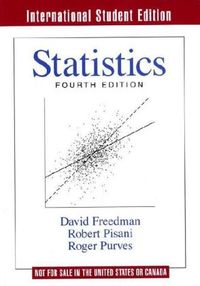 Produktbild: Freedman, D: Statistics