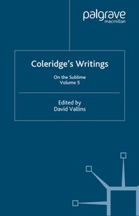 Produktbild: Coleridge's Writings: On the Sublime